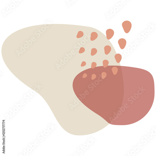 Aesthetic blob, bloob vector photo