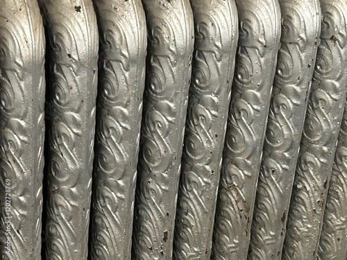 Vintage Cast Iron Radiator 