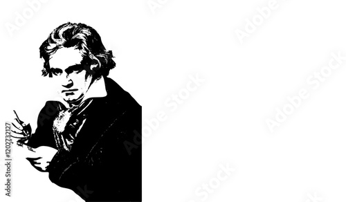 Ludwig van Beethoven Portrait Sketch