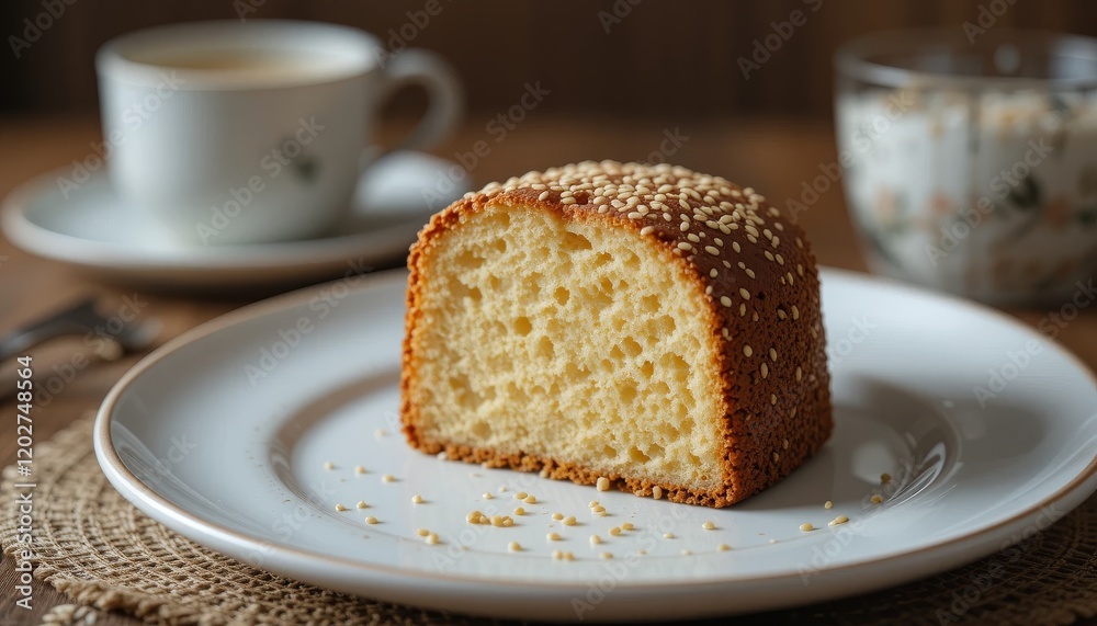 cake with coffee cake with coffee