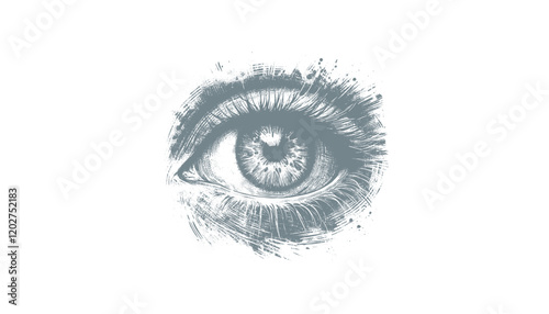 woman eyes vector