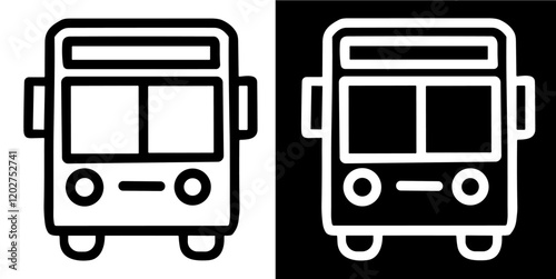 bus icon illustration