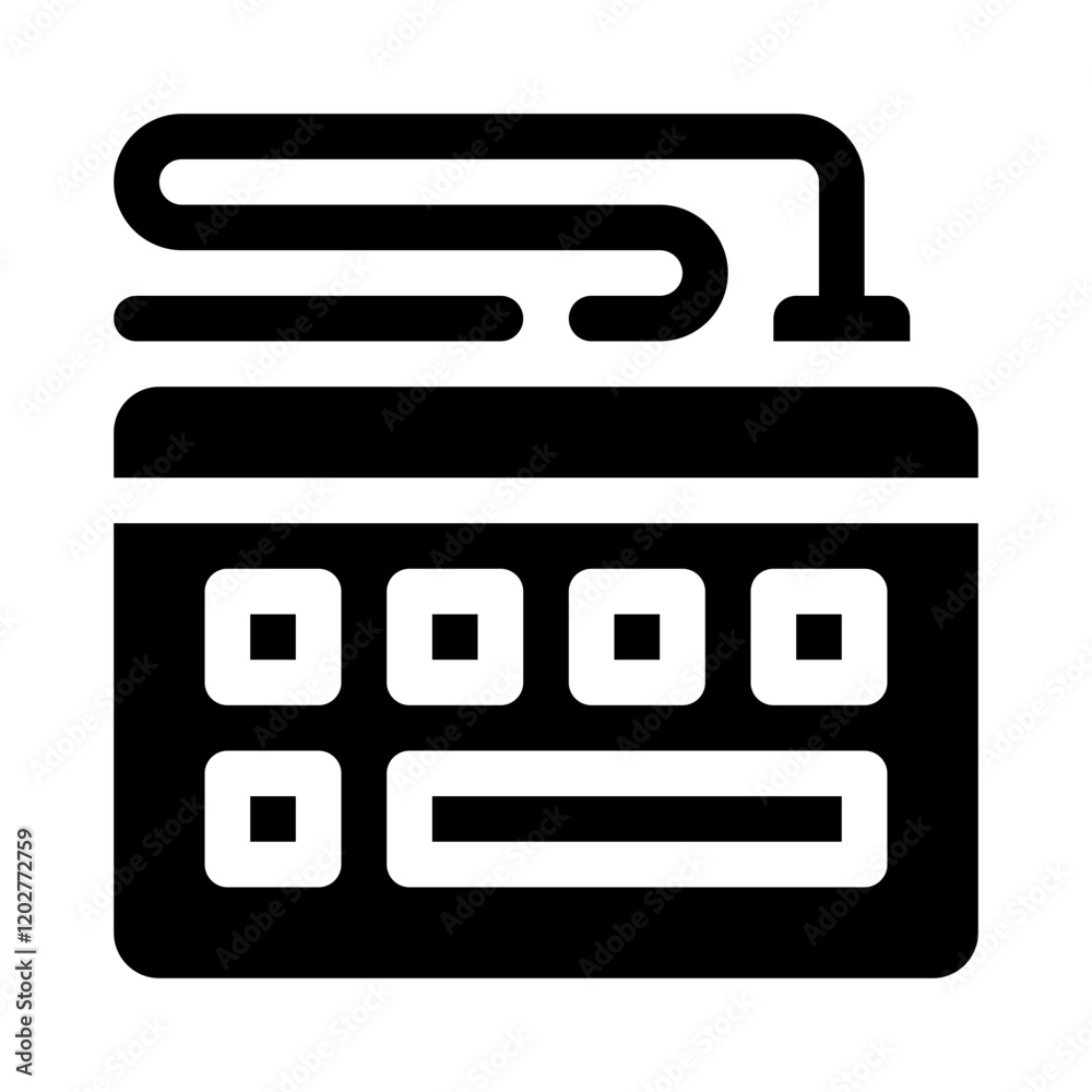 Keyboard glyph icon Keyboard glyph icon