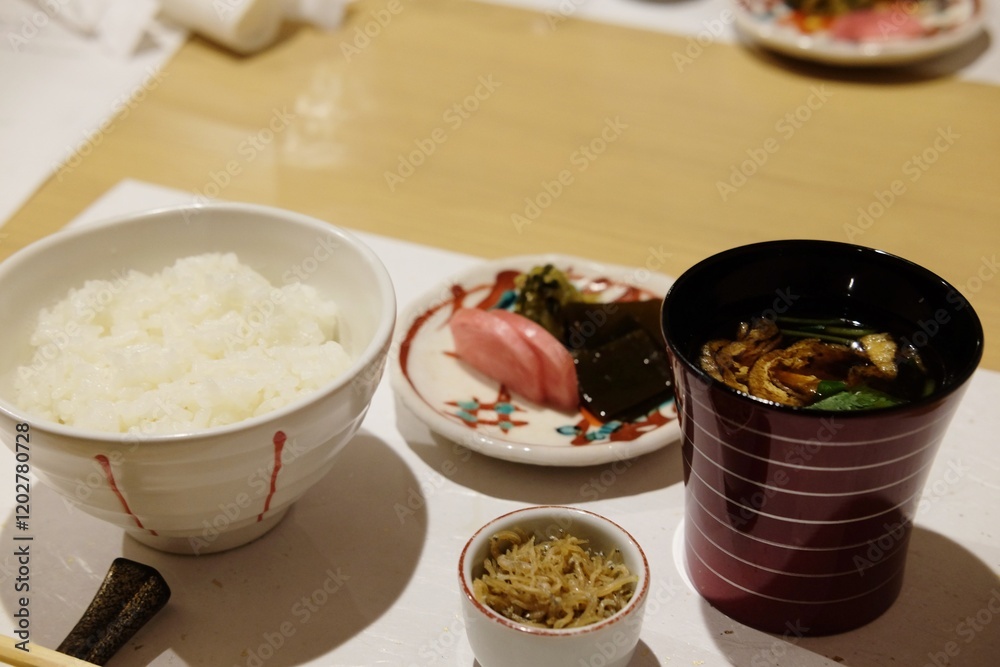 日本の朝食 日本の朝食
