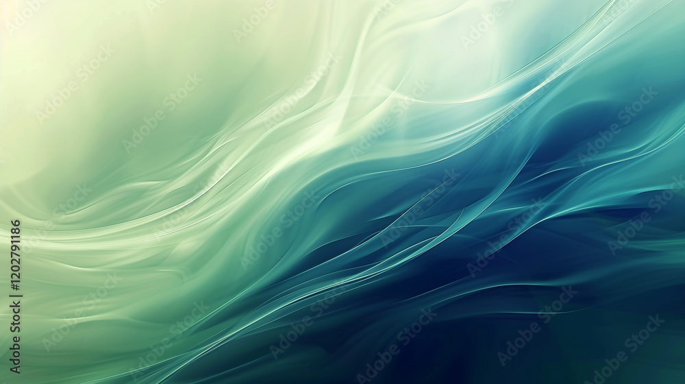 Fototapeta premium abstract sage background with waves