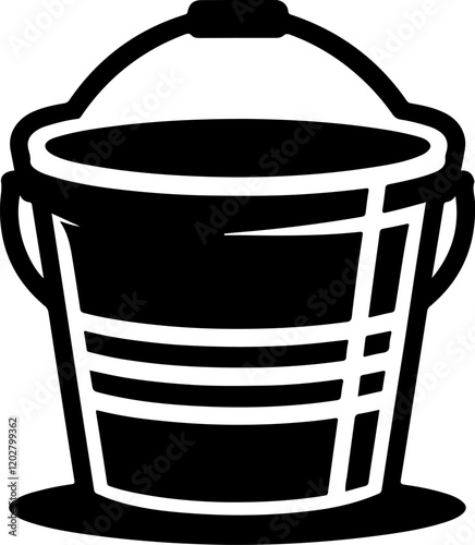 Bucket Vector Illustrations for Utility and Design