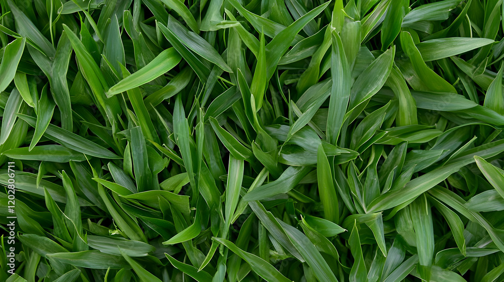 Lush green grass texture, vibrant spring field, overhead view, nature background, perfect for website design Lush green grass texture, vibrant spring field, overhead view, nature background, perfect for website design