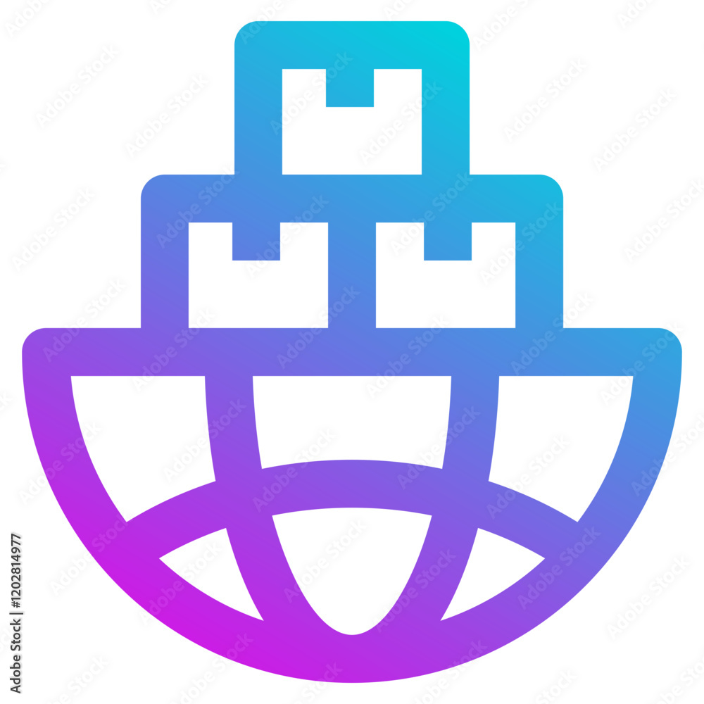 Obraz premium International Trade Icon 