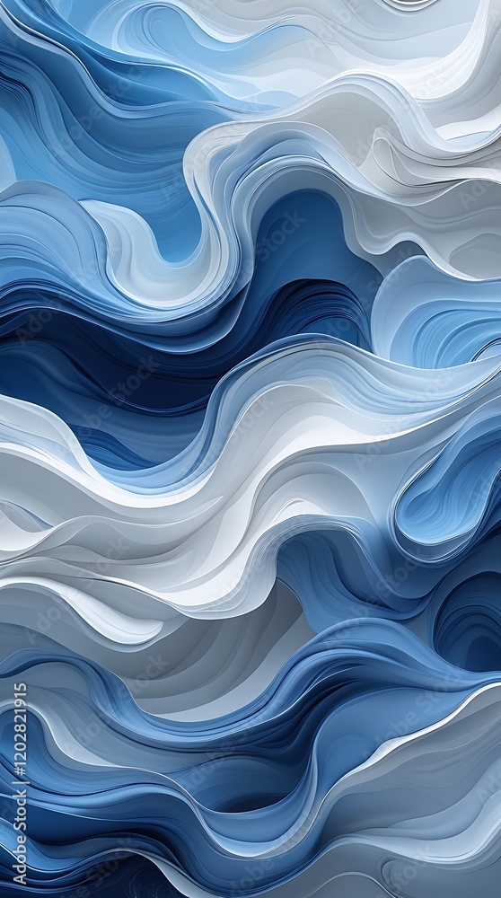 Ocean Wave Texture in Abstract Blue, Teal, and Aqua Colors - Tranquil Water Flow Background for Graphic Resources with Copy Space for Ocean Theme Design
Ocean Wave Texture in Abstract Blue, Teal, and Aqua Colors - Tranquil Water Flow Background for Graphic Resources with Copy Space for Ocean Theme Design