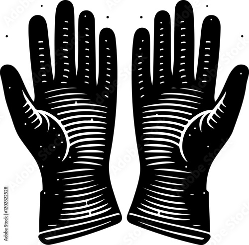 Gloves Vector Illustrations for Safety and Fashion