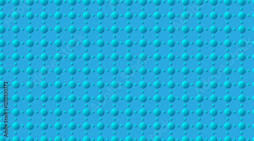 Seamless pattern vector background | Geometric shape pattern background | 3d circle 2 shape pattern design with sky-blue  color for multi uses