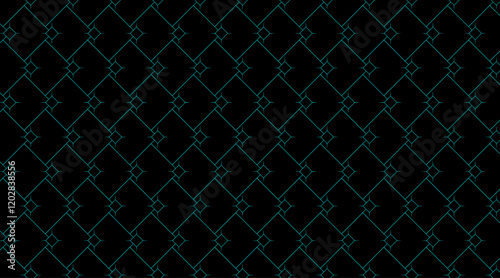Pattern background with geometric shape | Seamless pattern with square double shape for texture, decoration, fabric, background, with blue colour