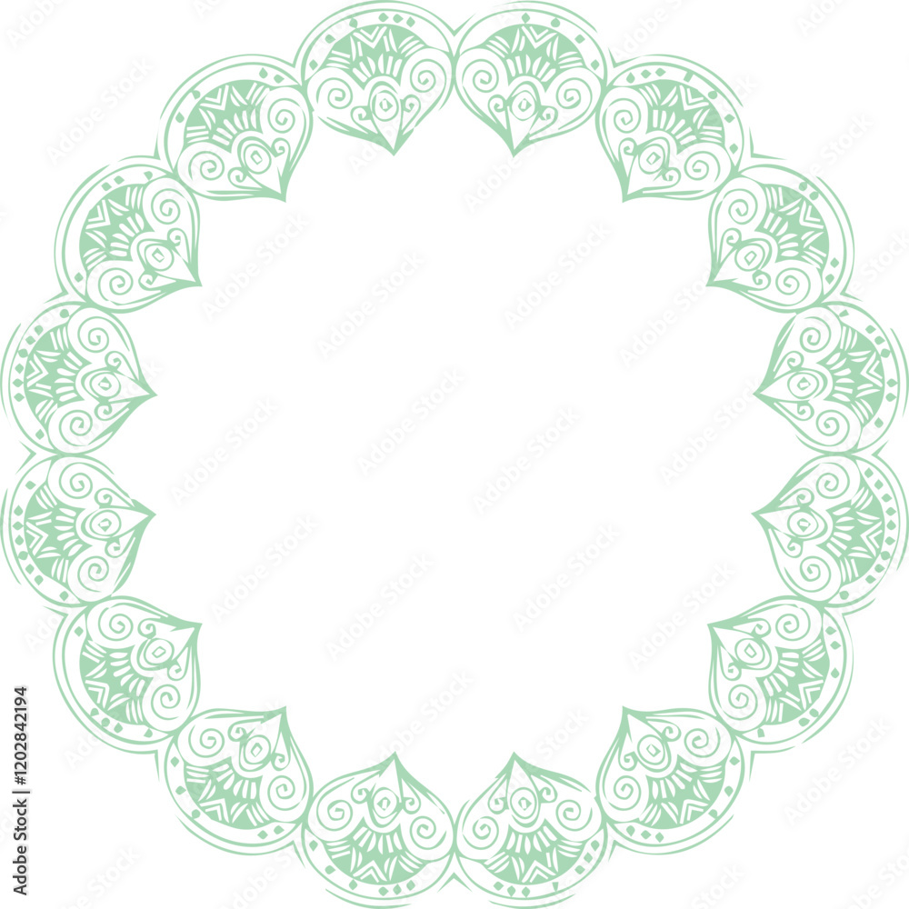 Beautiful flower art and mandala vector design Beautiful flower art and mandala vector design