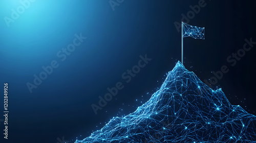 A Journey to Achievement: Conquering the Digital Mountain with Ambition and Vision in a Cybernetic World of Possibilities