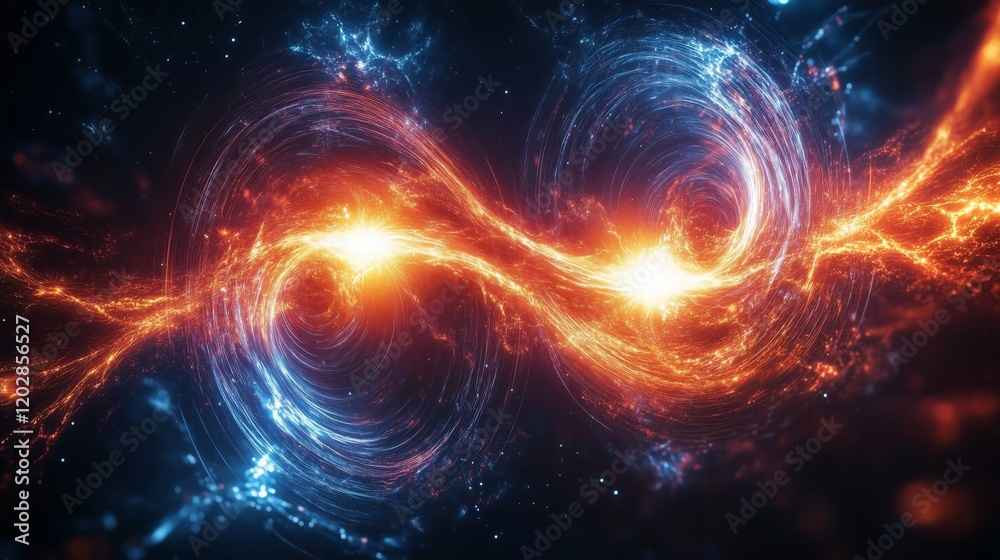 Dynamic Cosmic Energy Flow with Vortex and Spiral Patterns Dynamic Cosmic Energy Flow with Vortex and Spiral Patterns