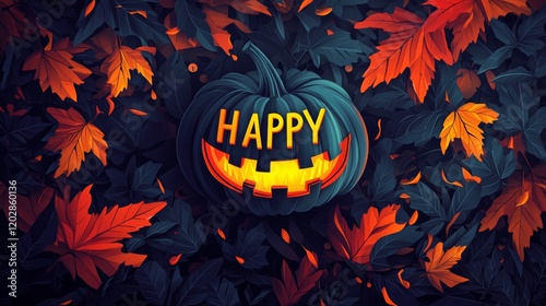 Autumn Pumpkin Lantern