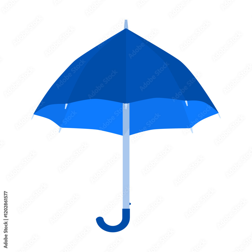 Obraz premium blue umbrella element
