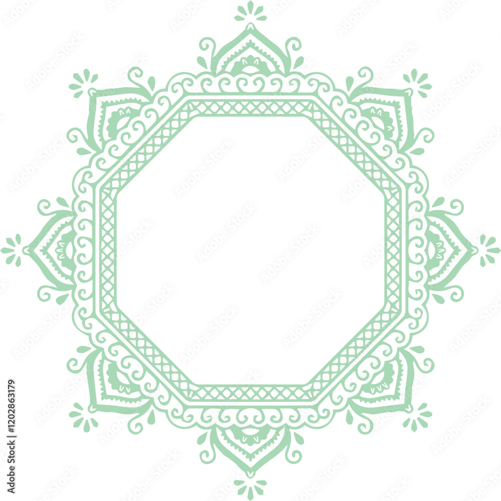 Beautiful flower art and mandala vector design Beautiful flower art and mandala vector design