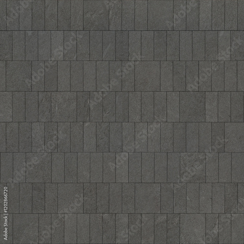 Stone texture of seamless basalt slabs wall cladding background