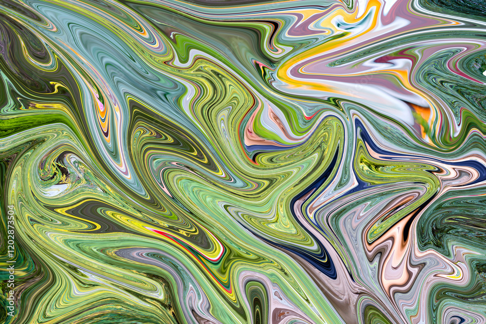 Obraz premium Marble ink texture acrylic painted waves texture background. pattern can used for wallpaper or skin wall tile luxurious.