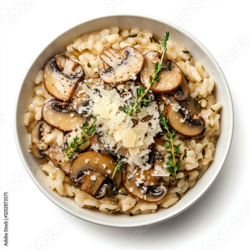 Mushroom Risotto with Parmesan 