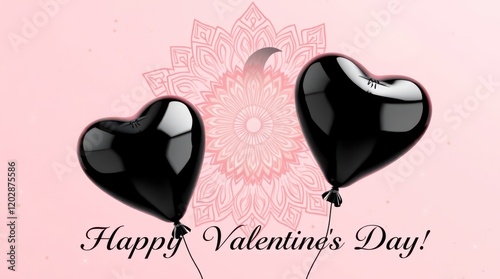 A heart-shaped vector illustration symbolizing love on Valentine's Day