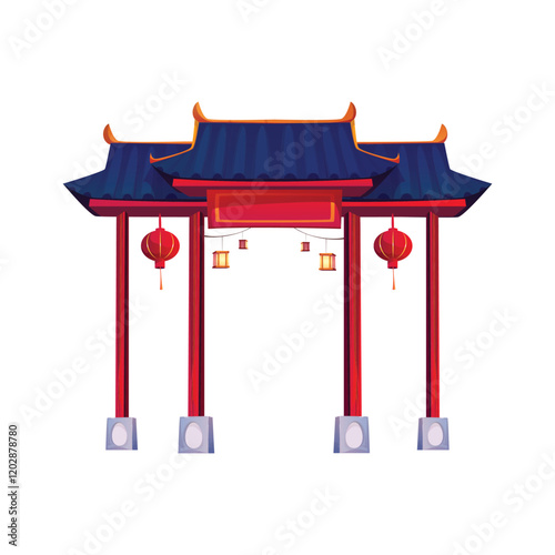 chinese temple roof