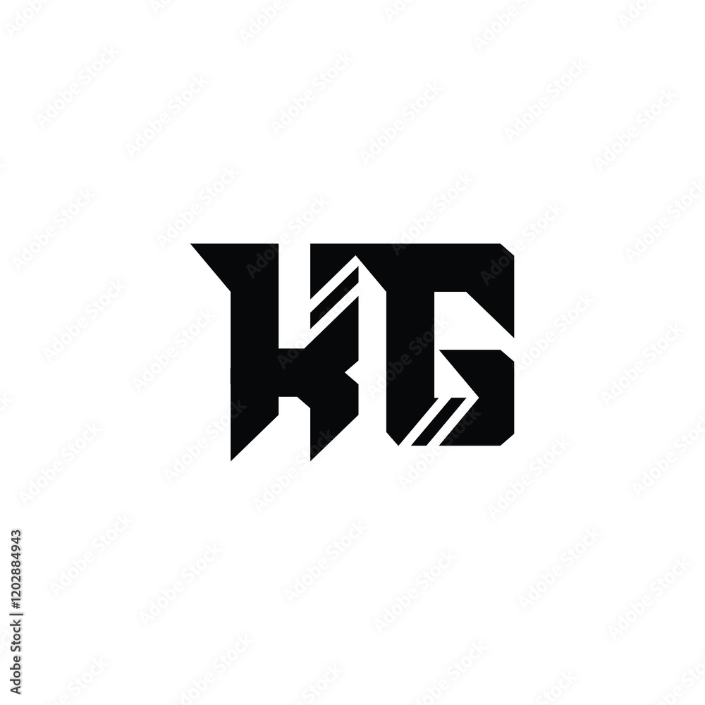 KG monogram logo design letter text name symbol monochrome logotype alphabet character simple logo KG monogram logo design letter text name symbol monochrome logotype alphabet character simple logo