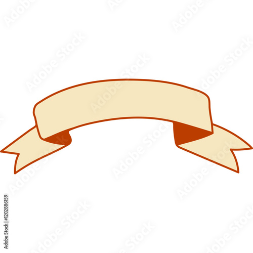 decorative ribbon illustration
