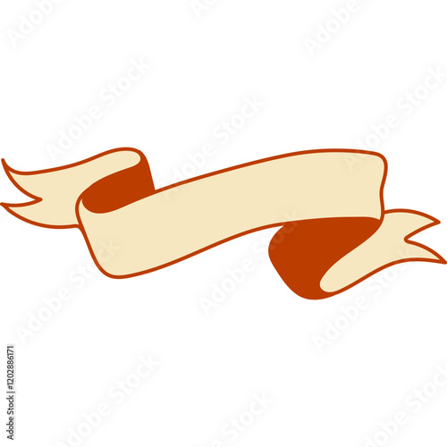 decorative ribbon illustration