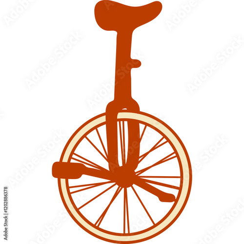 unicycled illustration