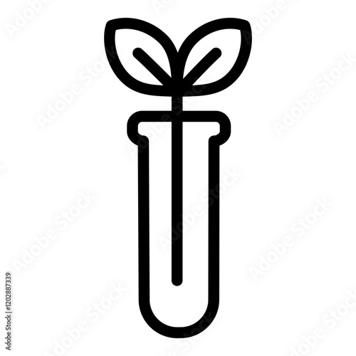 Gmo icon. Vector line icon