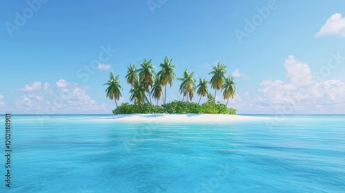Tranquil Tropical Island Paradise