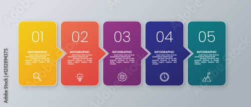 Business Infographic Design Concepts for Presentations