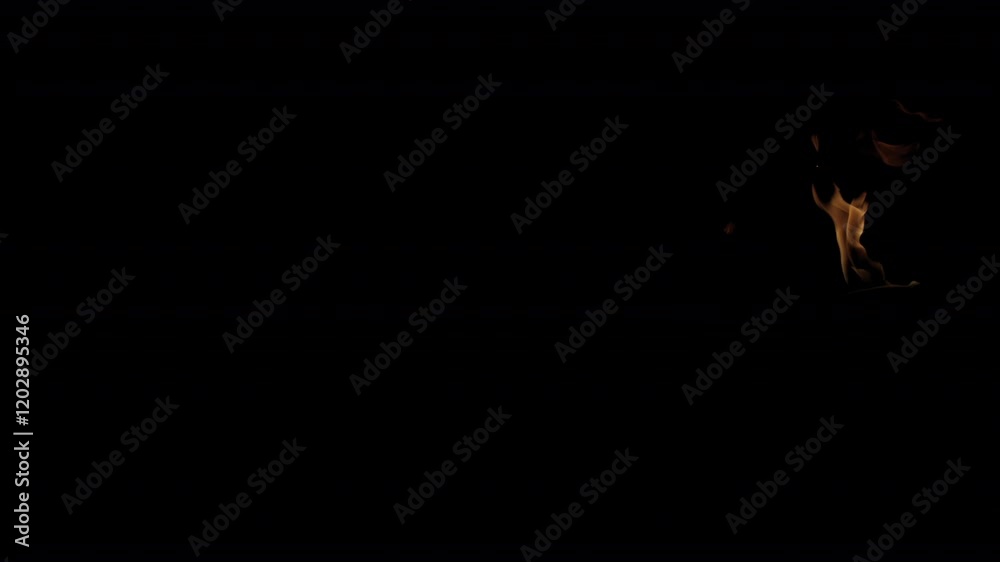 Fire and flame on alpha channel 4K. Realistic burning fire on the ground. Fire visual effect isolated on black color. Great for VFX overlay in Cinematic films using blending modes. Fire and flame on alpha channel 4K. Realistic burning fire on the ground. Fire visual effect isolated on black color. Great for VFX overlay in Cinematic films using blending modes.