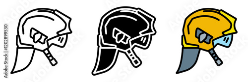 Command helmet symbolizes authority, offering head protection for leaders managing critical firefighting and rescue operations.