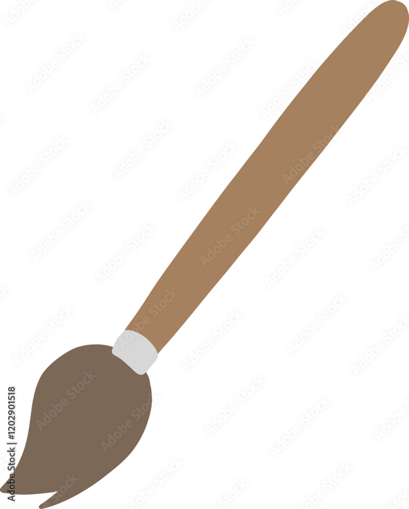 a brush icon on a transparent background a brush icon on a transparent background