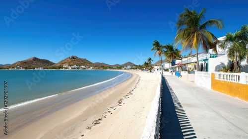 Tranquil Beach Town