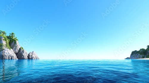 Serene Tropical Seascape