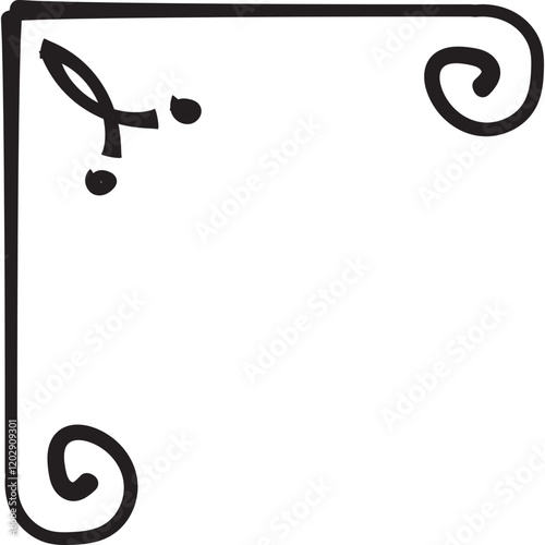 Decorative border and dividers