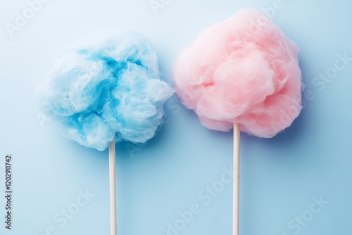 Fluffy Cotton Candy Clouds
