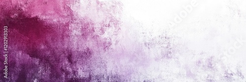 Abstract grunge background with faded red, purple, and white colors. Abstract painting with brush strokes on a canvas texture. Artistic texture for the design of a banner, poster, or cover.