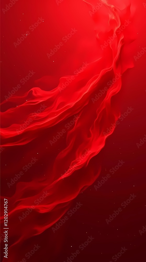 Fototapeta premium Bright red patterns on a beautiful background, gradients and transitions