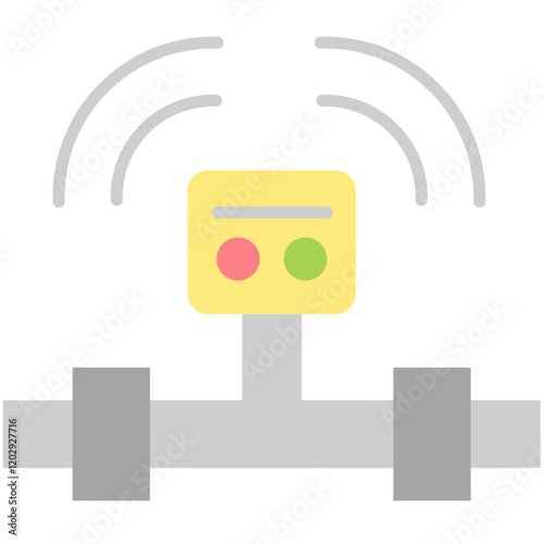 Sensor Industry colored Icon Pack