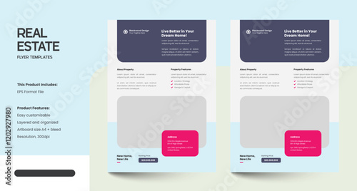 Real Estate Flyer Design Template