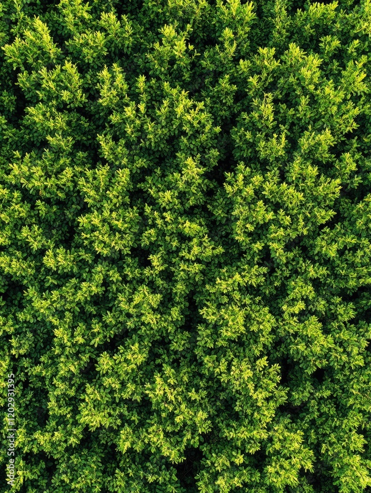 Green Tree Top View Green Tree Top View