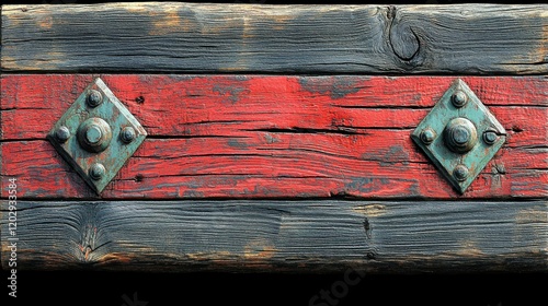 Close-up of a wood grain pattern, emphasizing the intricate lines, rich textures, and tonal variations that make each piece of wood unique and beautiful. photo