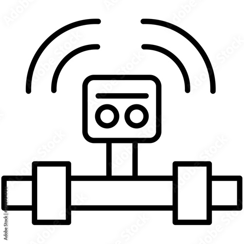 Sensor Industry Outline Icon Pack