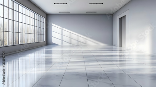 Empty modern interior with ...
