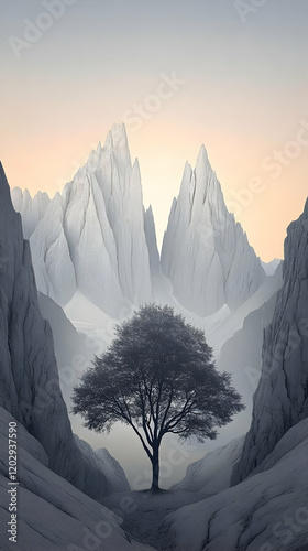 A Lone Tree Stands Tall ami...
